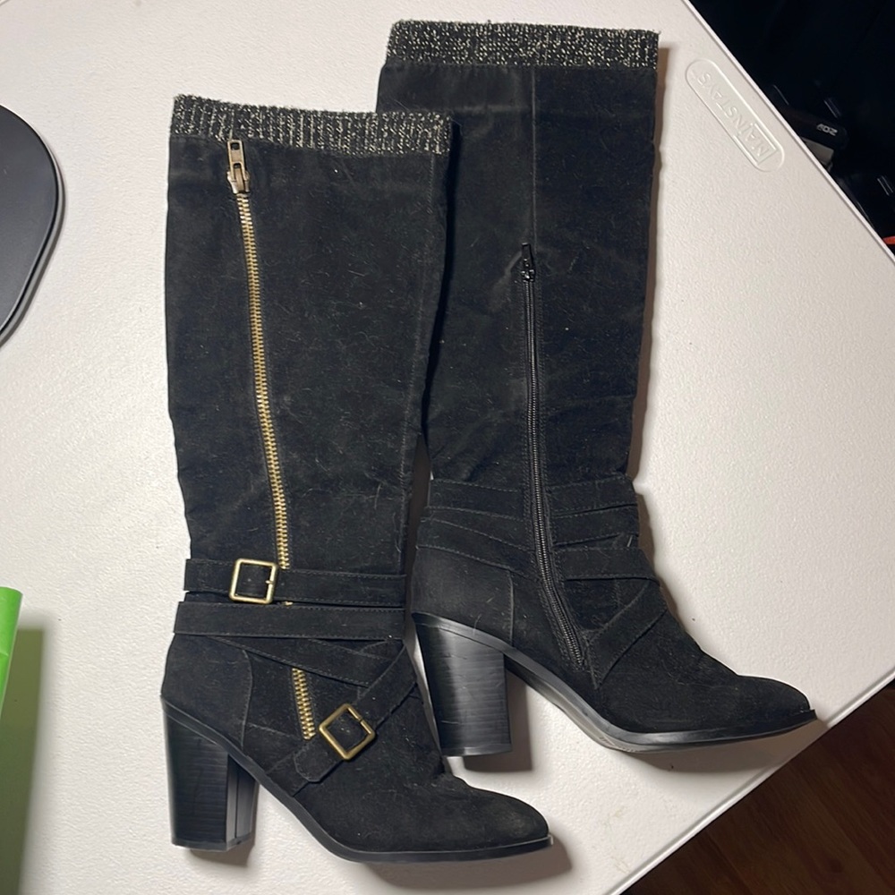 Knee high boots